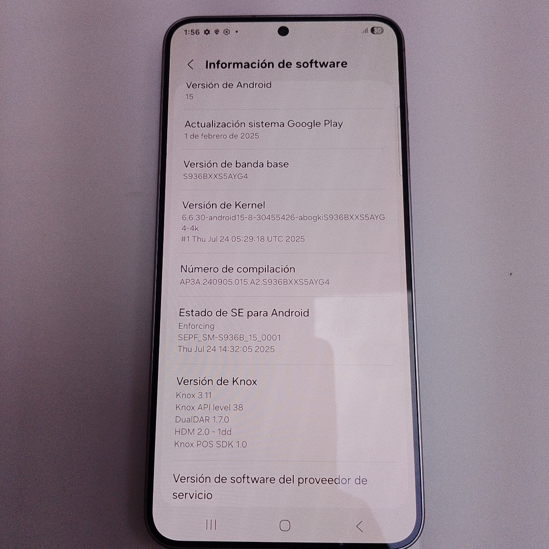 CELULAR SAMSUNG GALAXY S25+ SM-S936B (2025) 512 GB 12 GB RAM (SEMINUEVO)