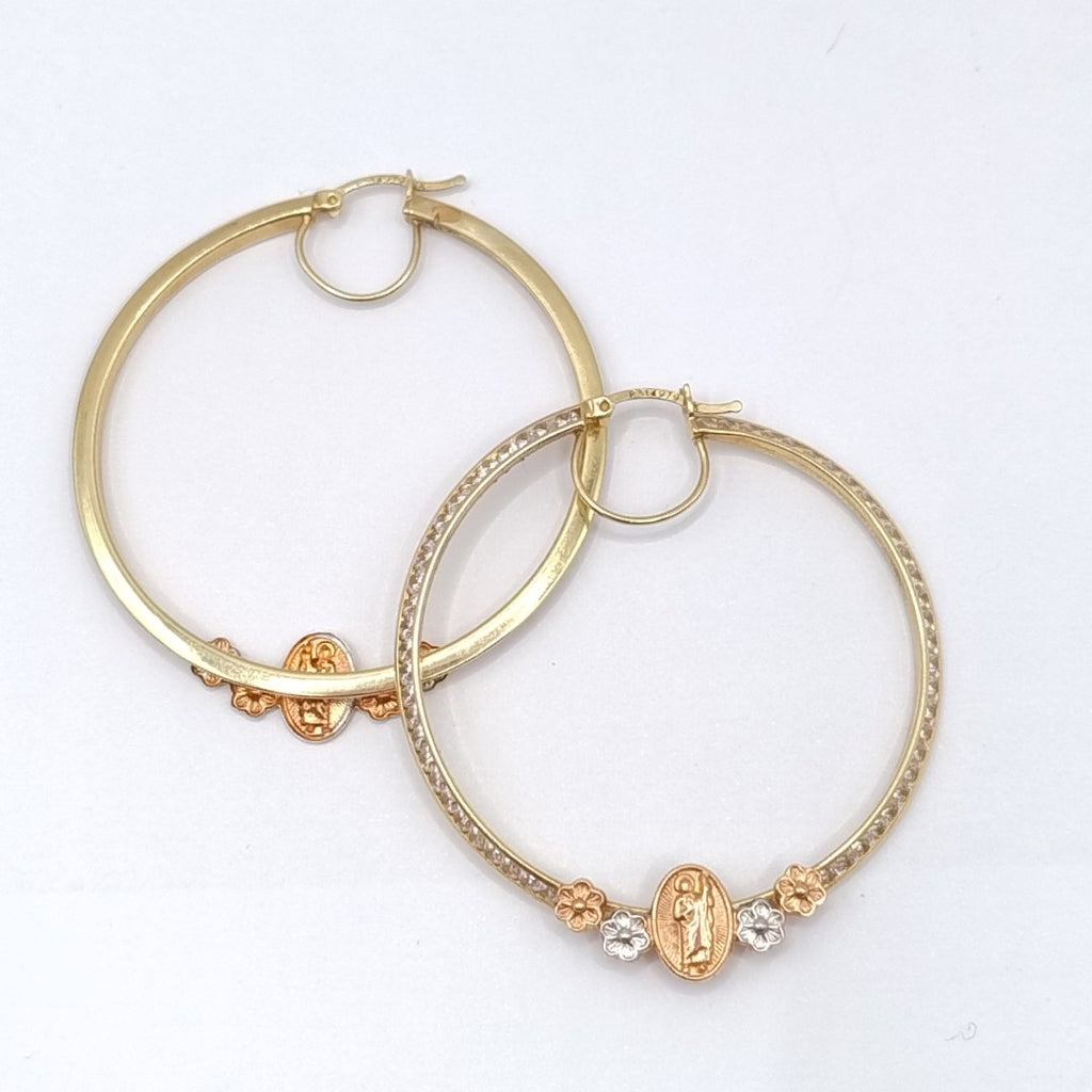 ARRACADAS PAR ORO 14 K 5,00 GRMS (SEMINUEVO)