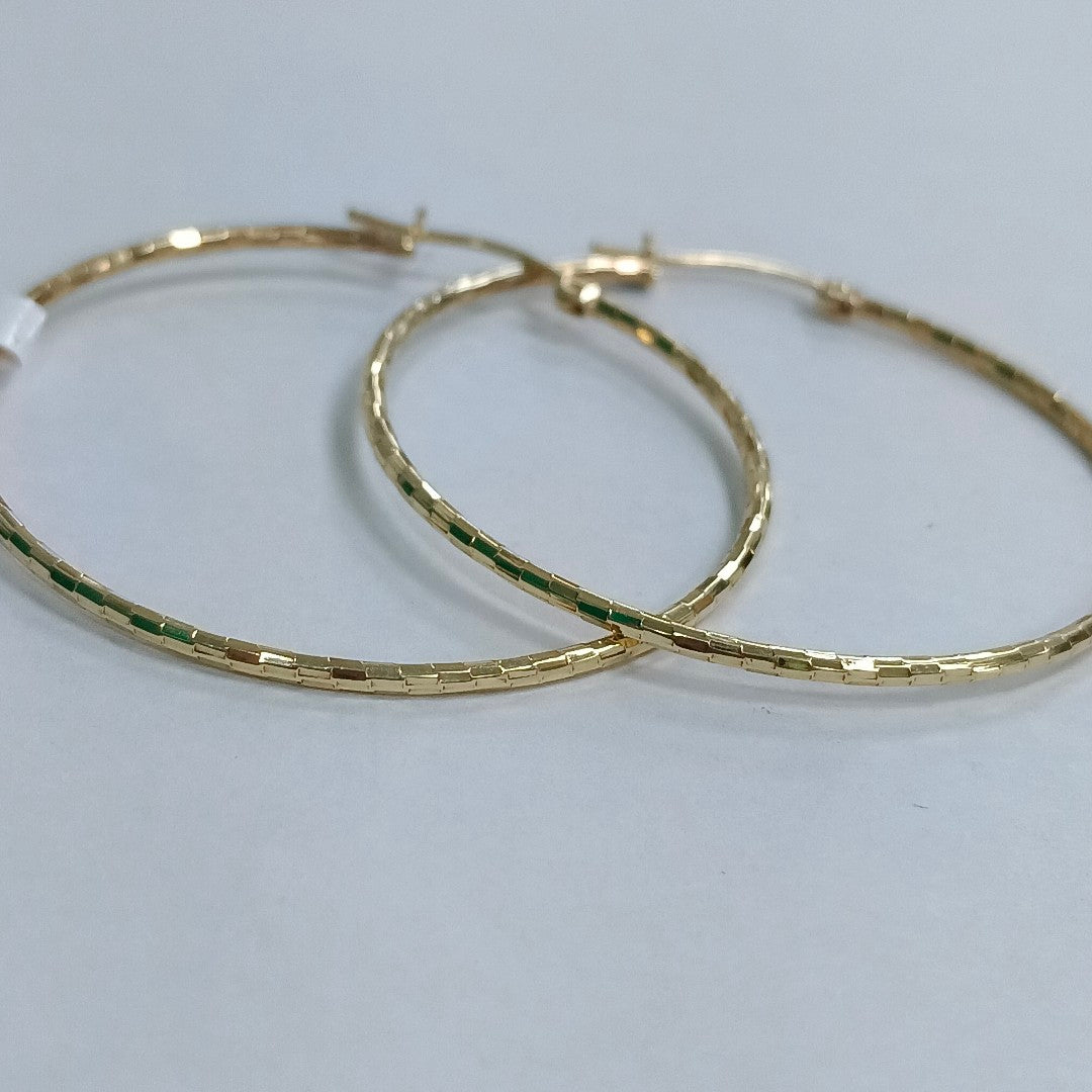 ARRACADAS PAR ORO 14 K 3.2 GRMS (SEMINUEVO)