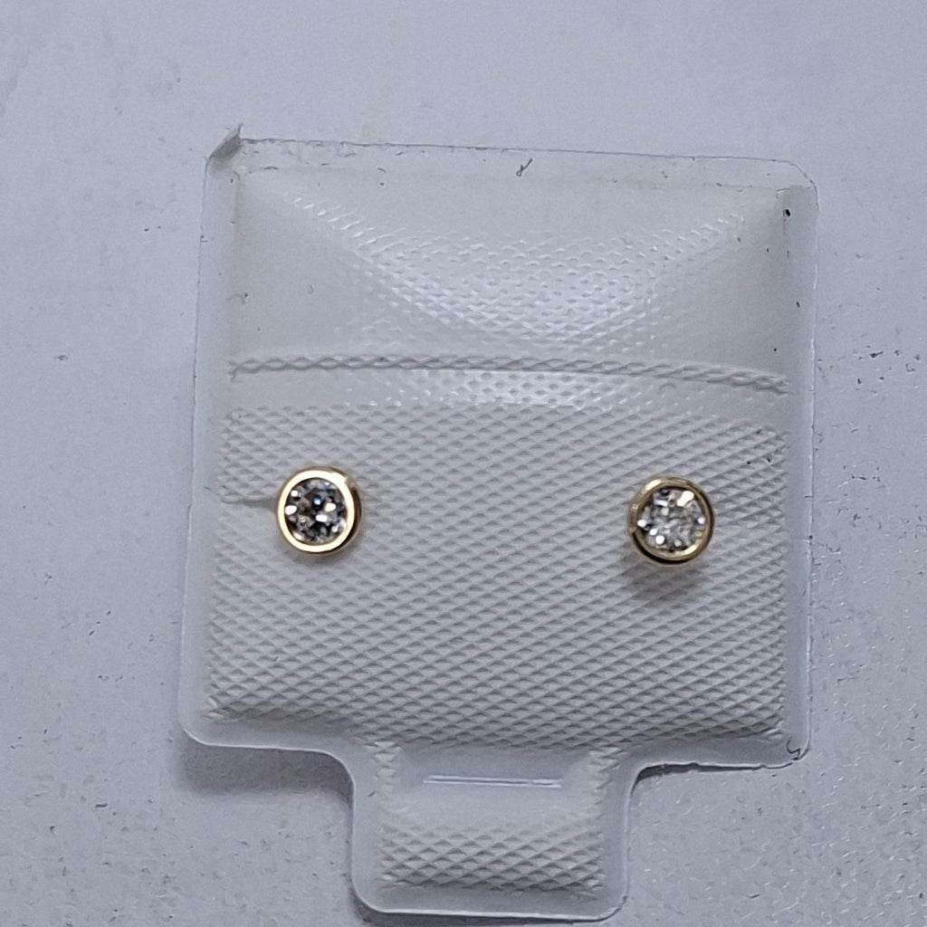 BROQUELES BROQUEL C CIRCONIA 14K 0.1501 GR (NUEVO)