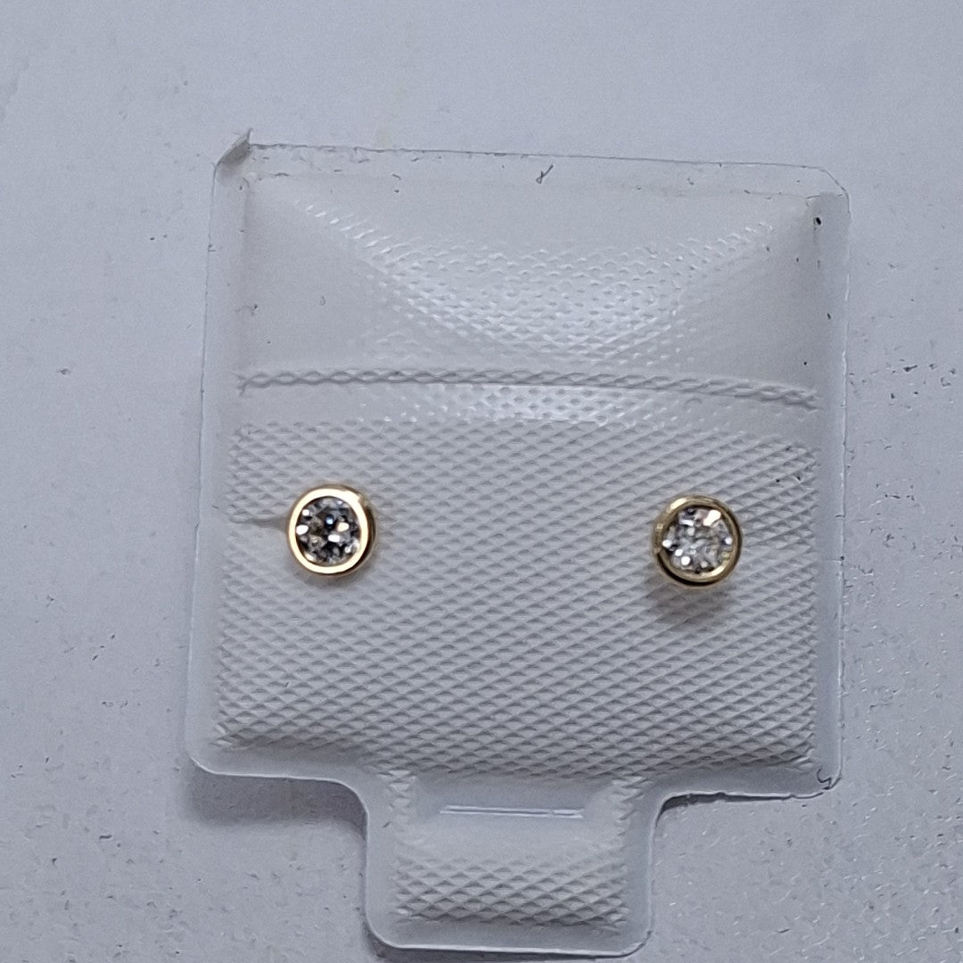 BROQUELES BROQUEL C CIRCONIA 14K 0.1501 GR (NUEVO)