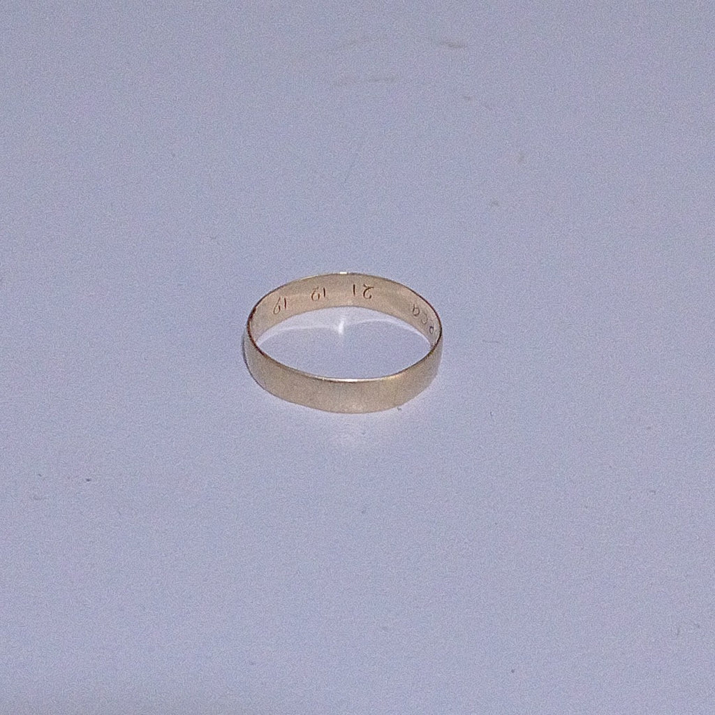 ARGOLLA ORO 10 K 1.4 GRMS (SEMINUEVO)