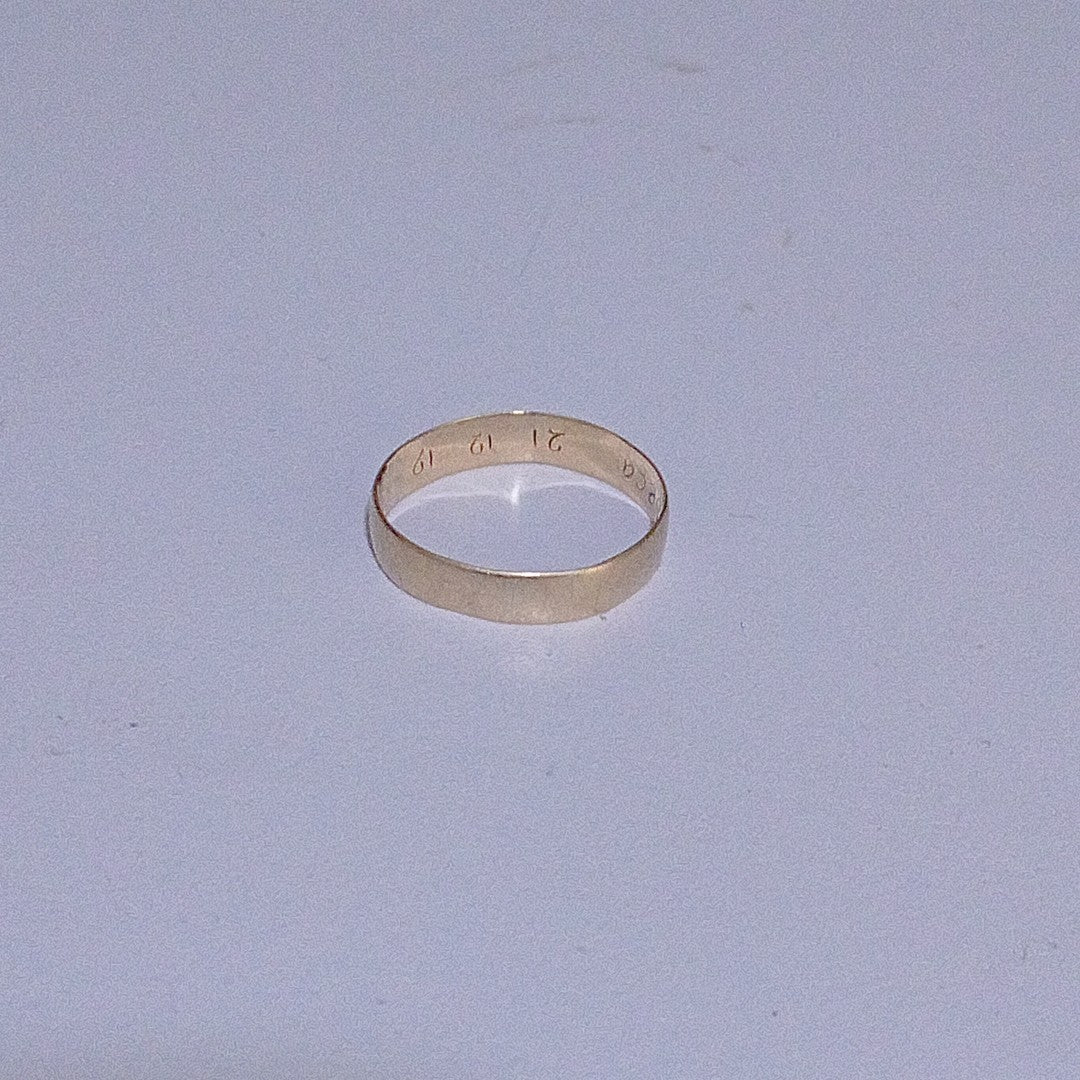 ARGOLLA ORO 10 K 1.4 GRMS (SEMINUEVO)