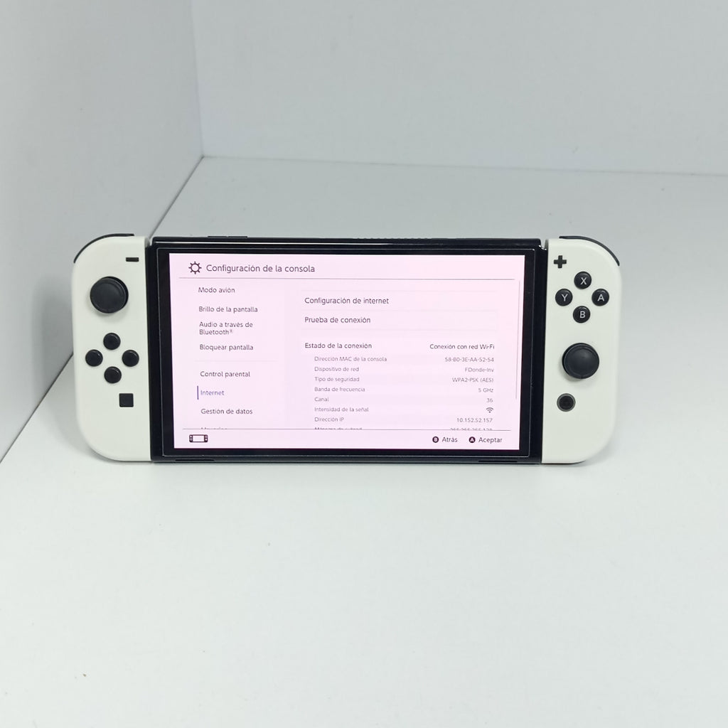 CONSOLA DE VIDEOJUEGO NINTENDO SWITCH OLED 64 GB (SEMINUEVO)