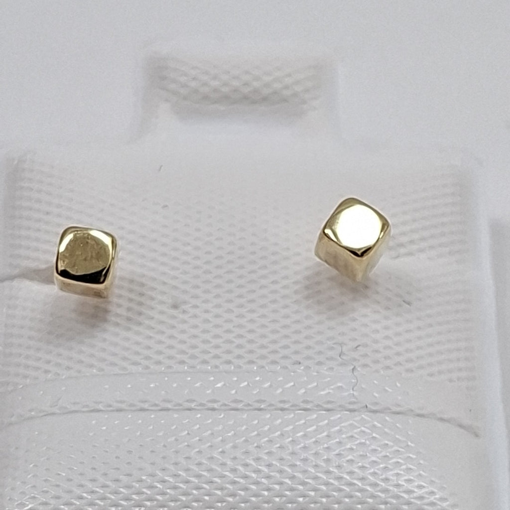 BROQUELES BROQUEL FIG CUBO 14K 0.203 GR (NUEVO)