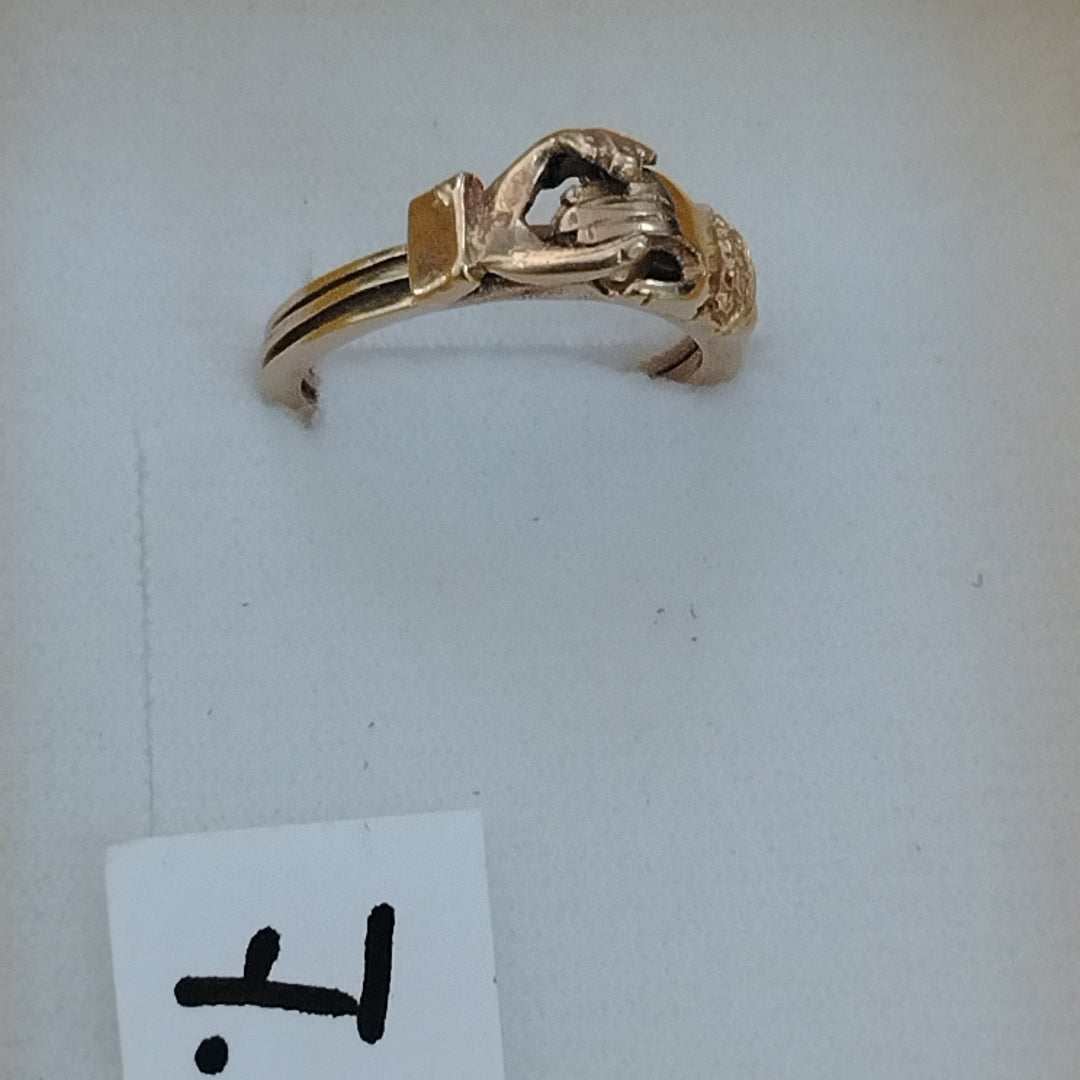 ANILLO ORO 10 K 4,20 GRMS (SEMINUEVO)