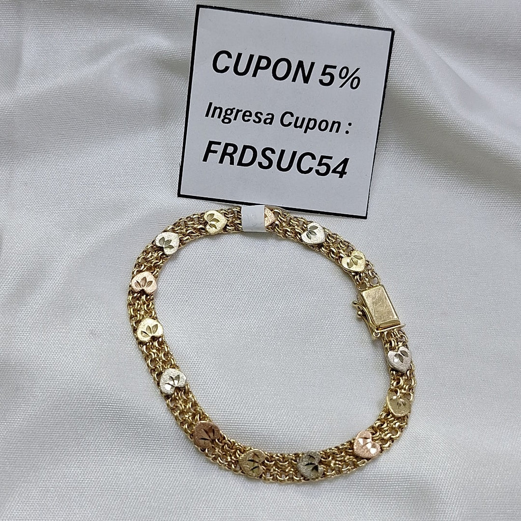 PULSERA ORO 14 K 8,90 GRMS (SEMINUEVO)