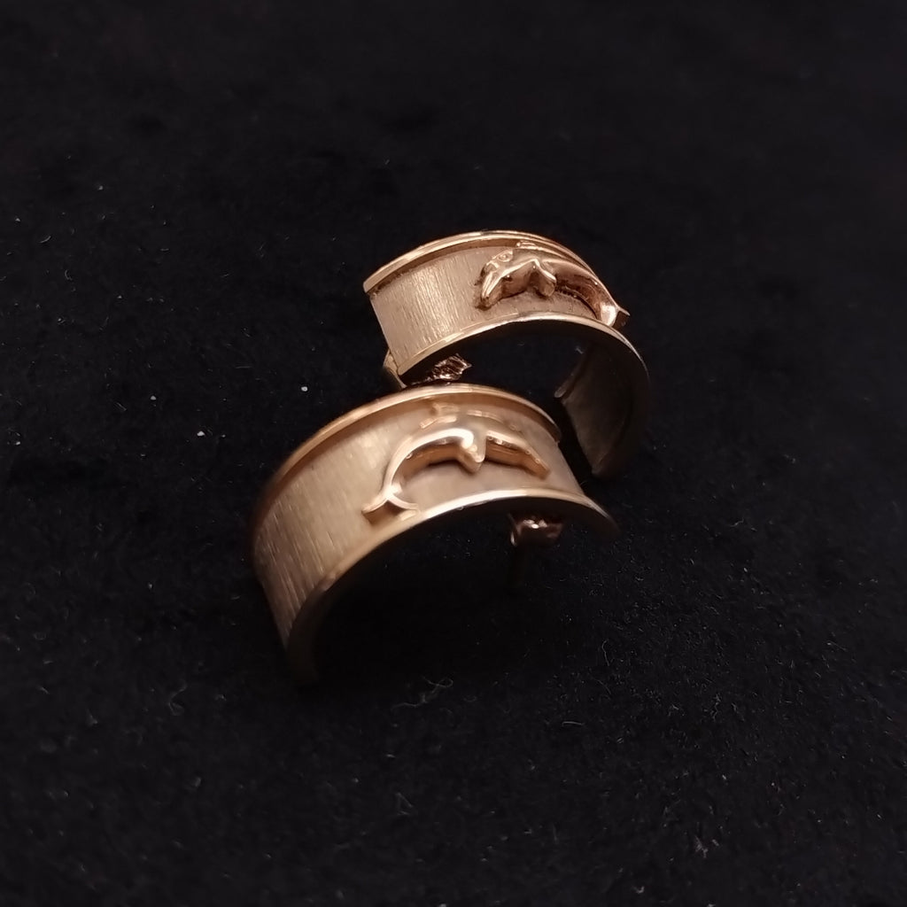 ARETES PAR, ARRACADAS PAR ORO 10 K 4.5 GRMS (SEMINUEVO)