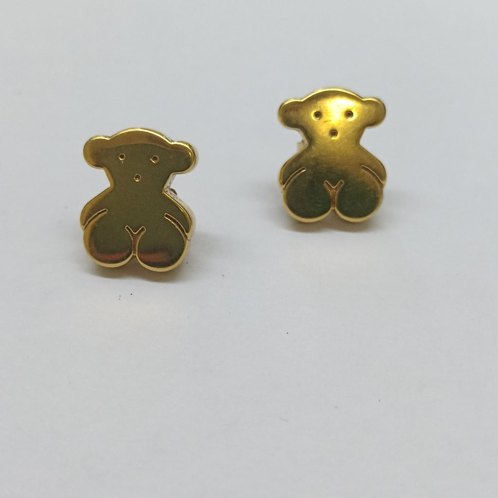 ARETES PAR ORO 18 K 3.7 GRMS (SEMINUEVO)