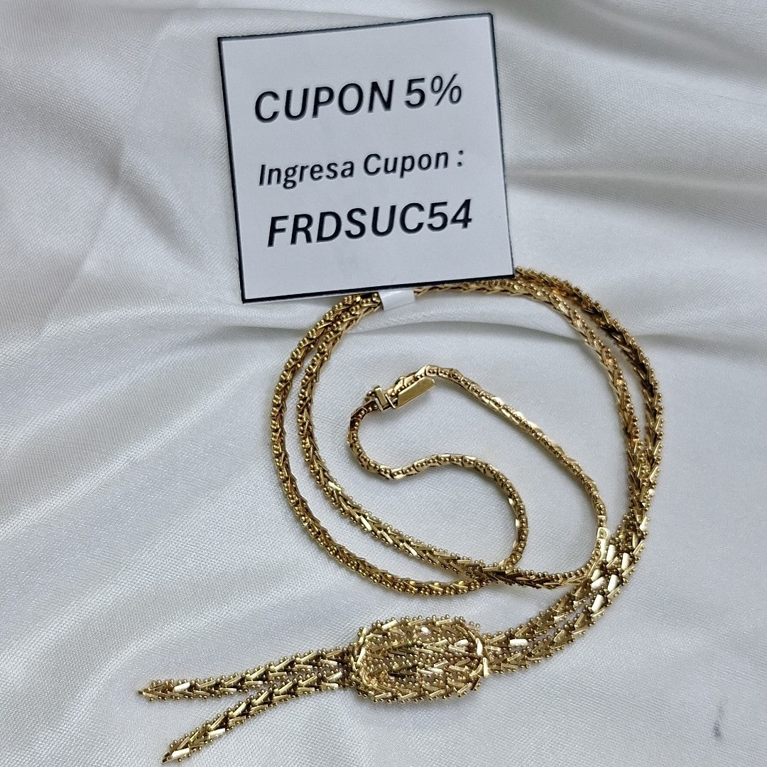 GARGANTILLA ORO 14 K 18,80 GRMS (SEMINUEVO)