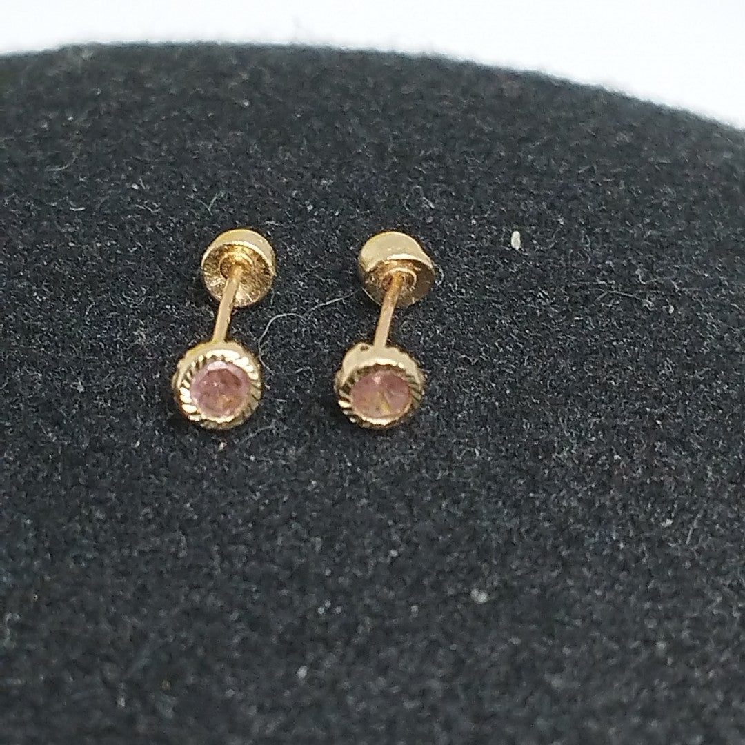 ARETES PAR ORO 10 K 0,20 GRMS (SEMINUEVO)