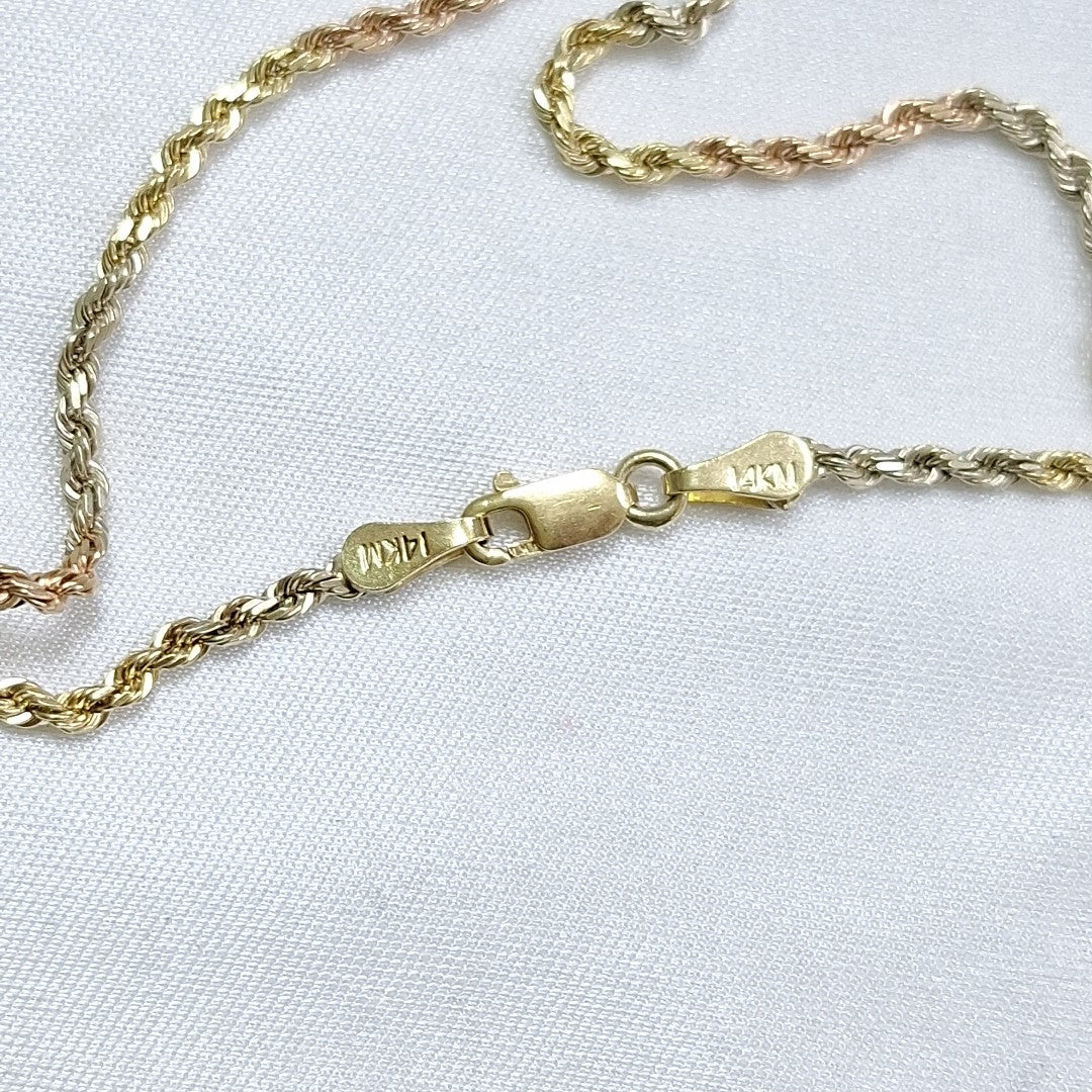 CADENA ORO 14 K 9.3 GRMS (SEMINUEVO)