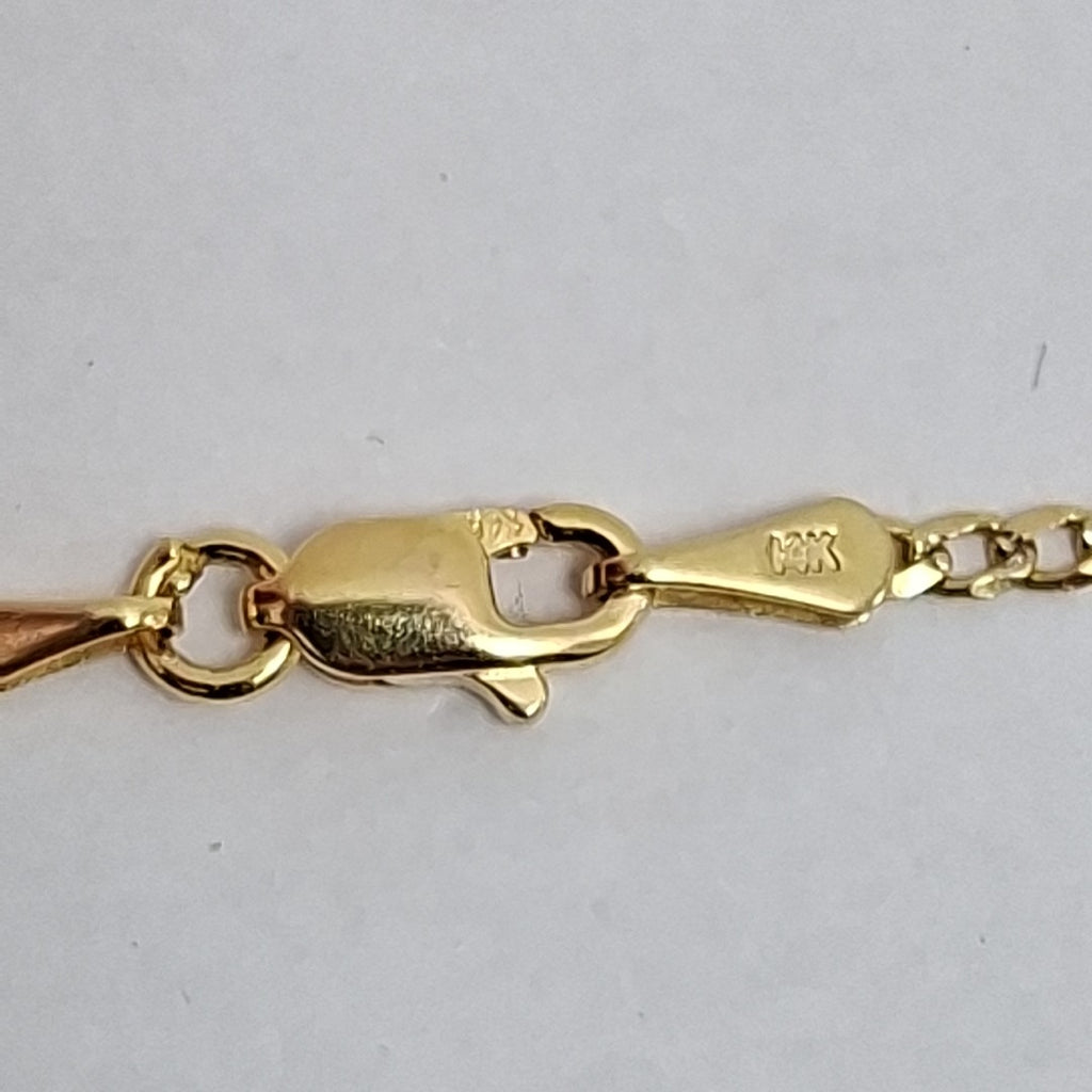 CADENA 3X1 14K 50 CM 3.3 GR (NUEVO)