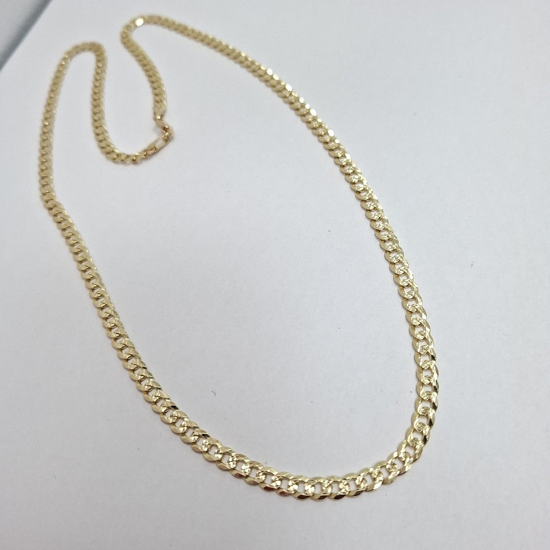 CADENA BARBADA 14K 60 CM 20.8 GR (NUEVO)