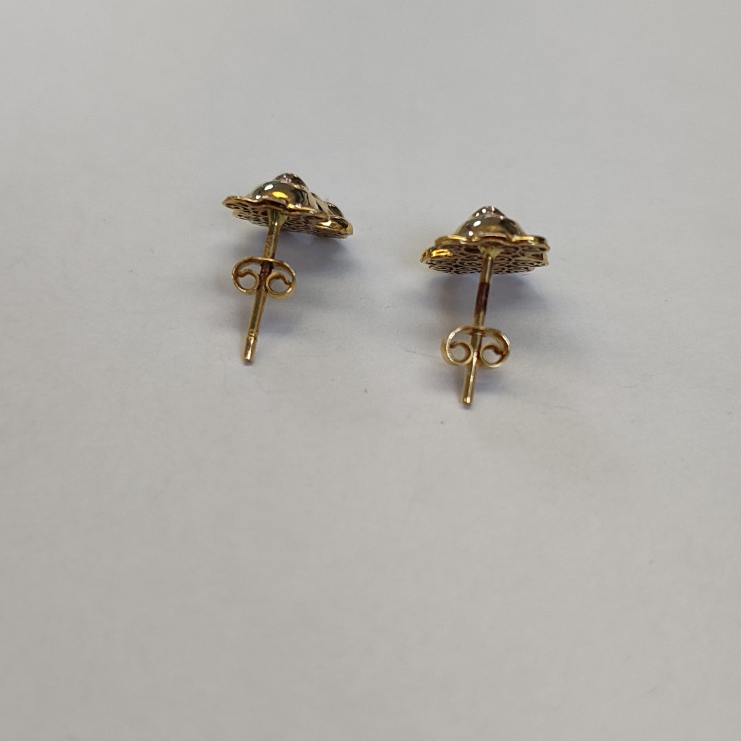 BROQUELES PAR ORO 14 K 1.7 GRMS (SEMINUEVO)