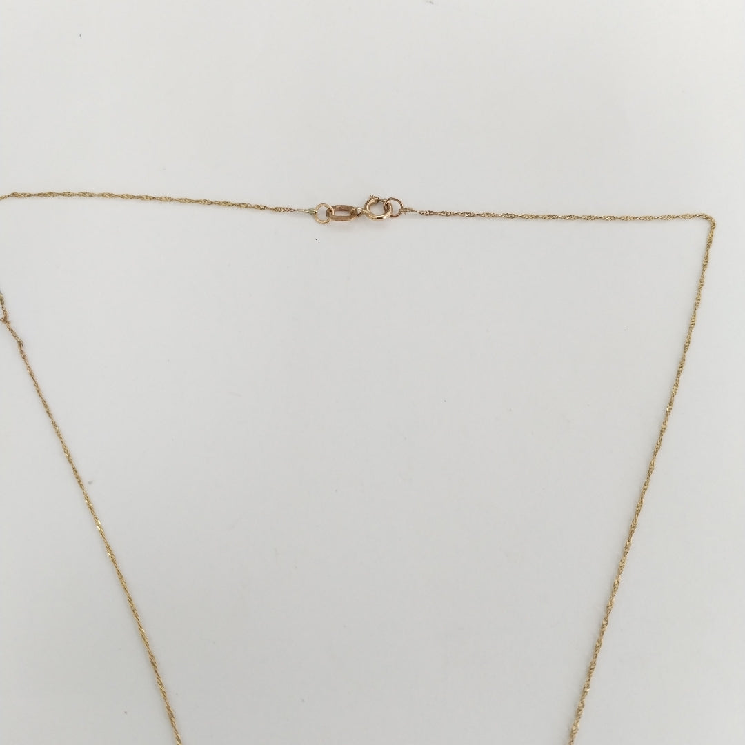 GARGANTILLA ORO 10 K 0,90 GRMS (SEMINUEVO)