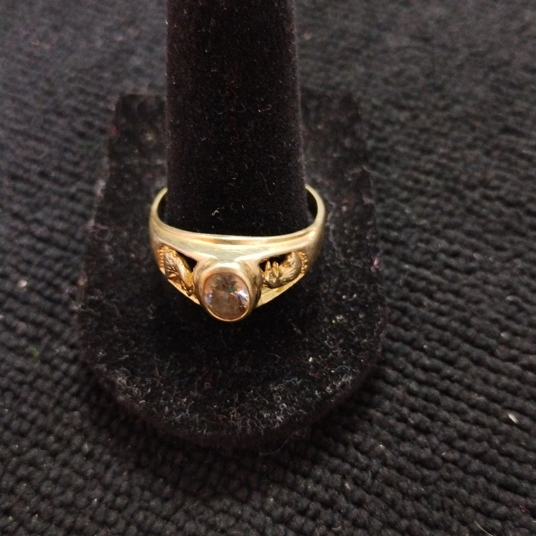 ANILLO ORO 10 K 4,40 GRMS (SEMINUEVO)