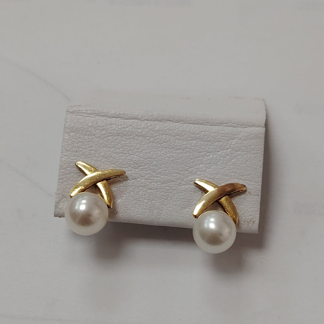 ARETES PAR ORO 14 K 1,40 GRMS (SEMINUEVO)