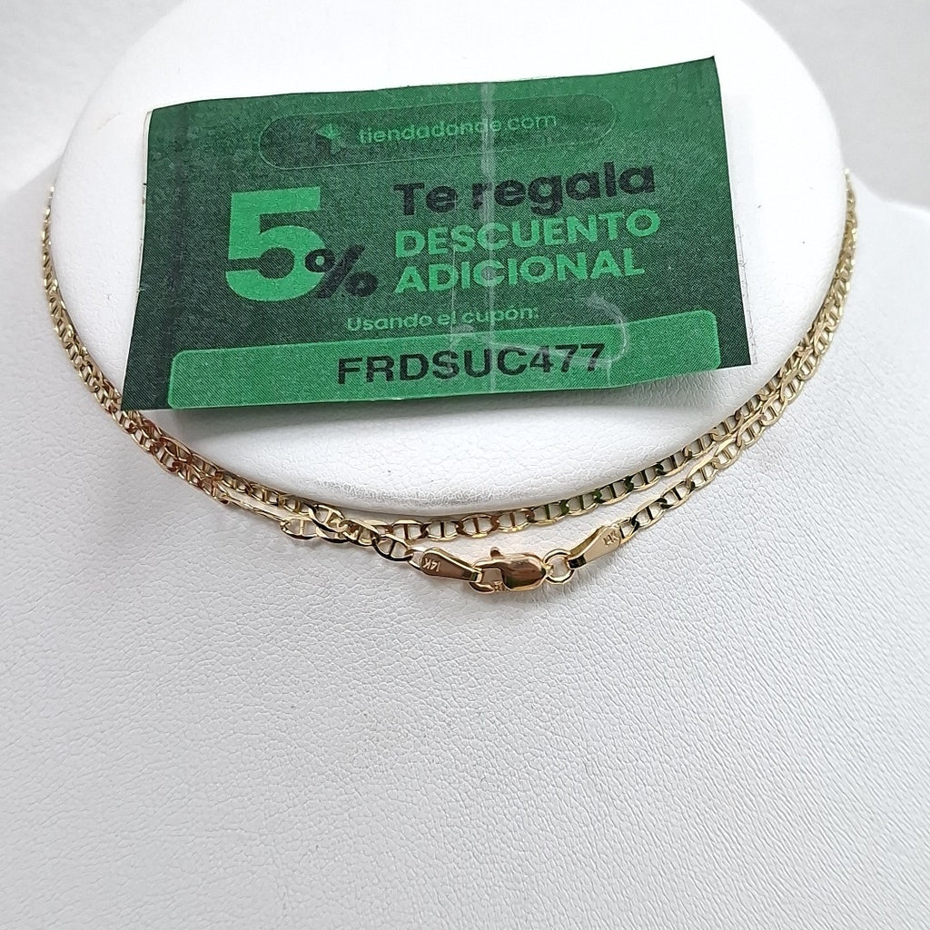 CADENA GUCHI 14K 55 CM 3.5 GR (NUEVO)