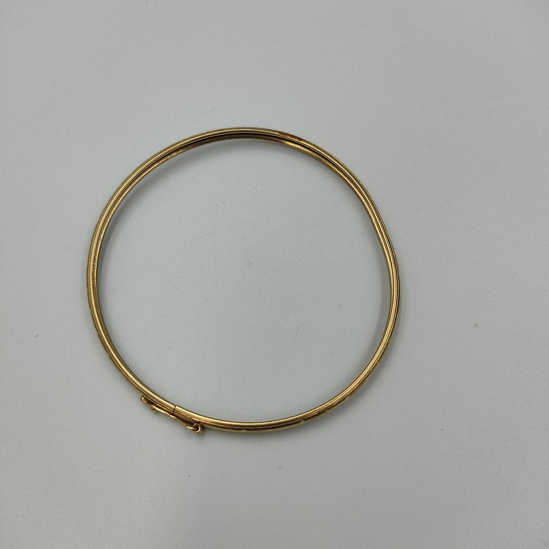 PULSERA RIGIDA ORO,ORO COMBINADO 14 K 5,80 GRMS (SEMINUEVO)