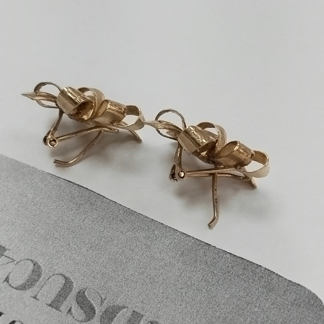 ARETES PAR ORO 10 K 6.8 GRMS (SEMINUEVO)