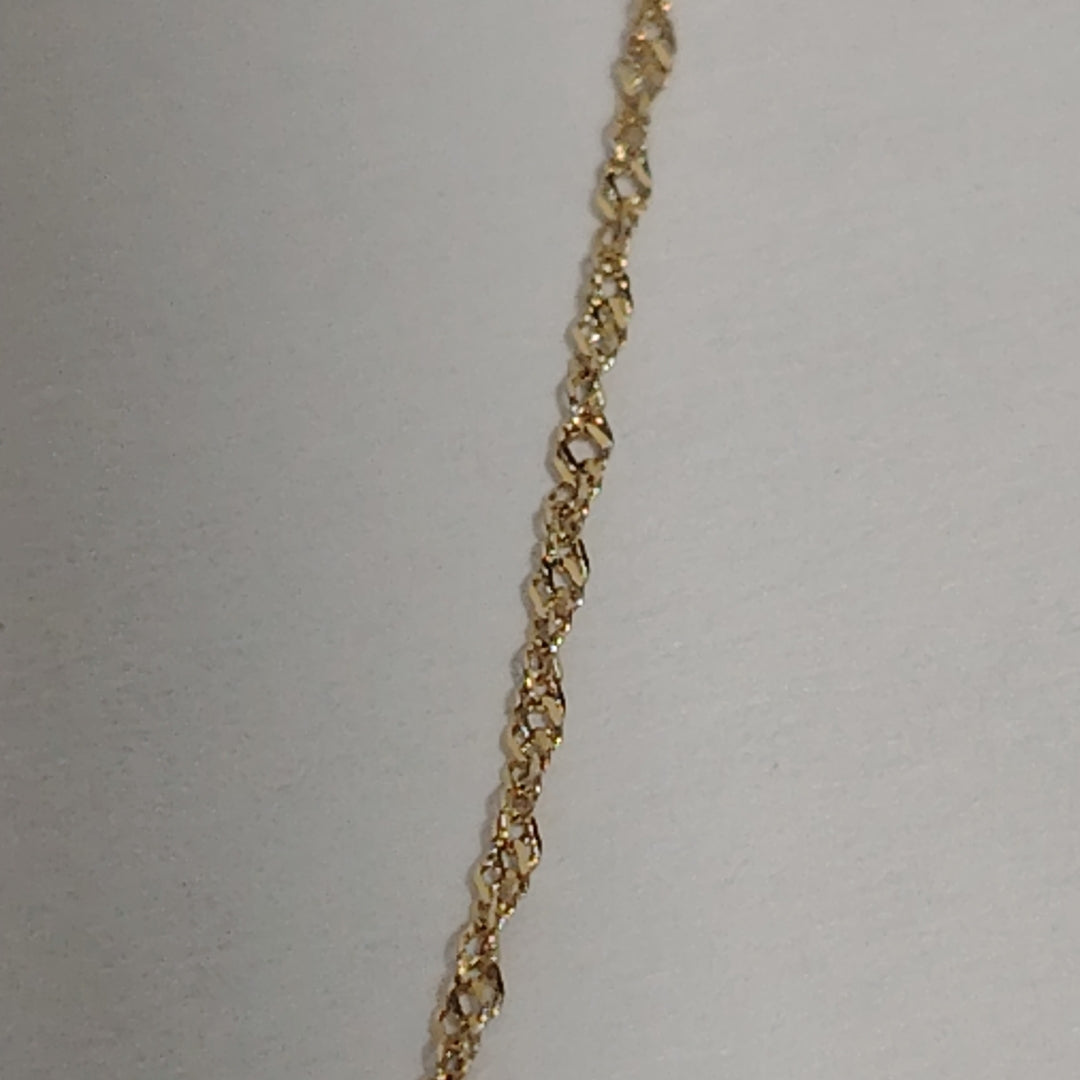 GARGANTILLA ORO 10 K 1,00 GRMS (SEMINUEVO)