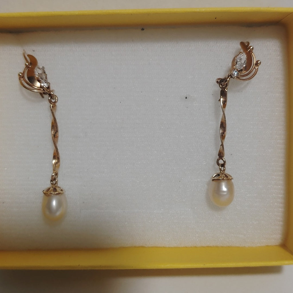 ARETES PAR ORO 10 K 1.9 GRMS (SEMINUEVO)