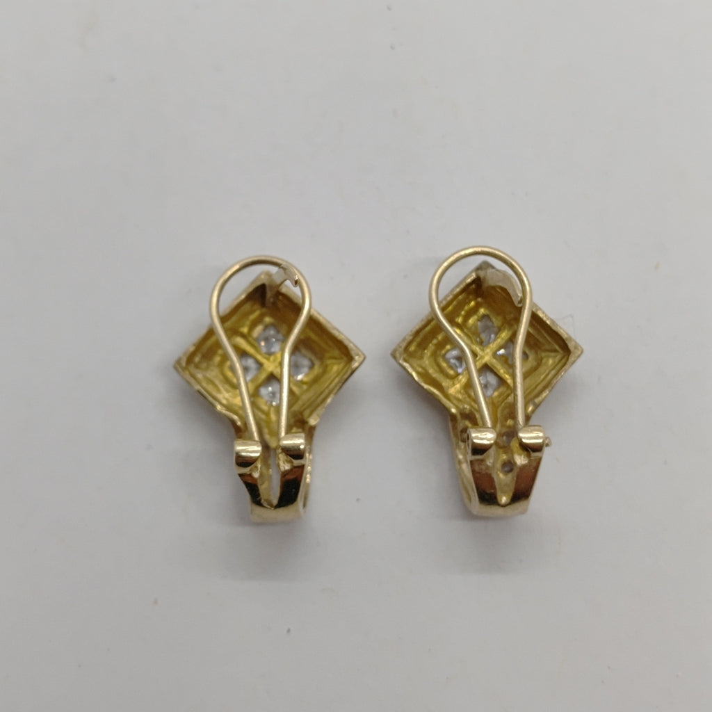 ARETES PAR ORO 10 K 4.7 GRMS (SEMINUEVO)