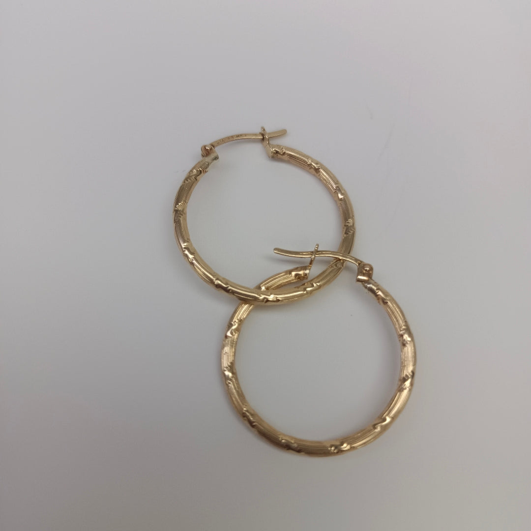 ARRACADAS PAR ORO 10 K 2,40 GRMS (SEMINUEVO)