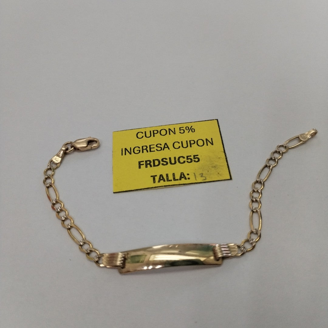 ESCLAVA ORO 14 K 2.8 GRMS (SEMINUEVO)