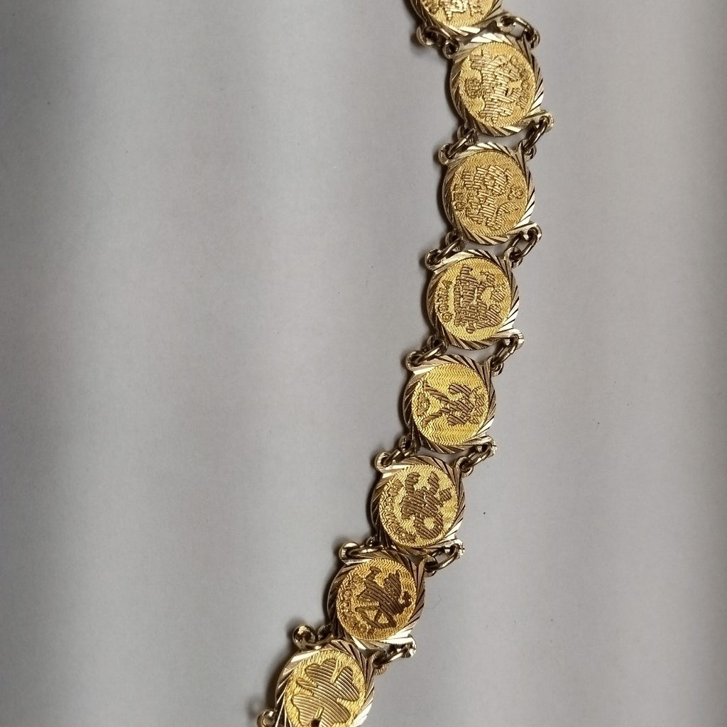 PULSERA ORO 14 K 16.4 GRMS (SEMINUEVO)