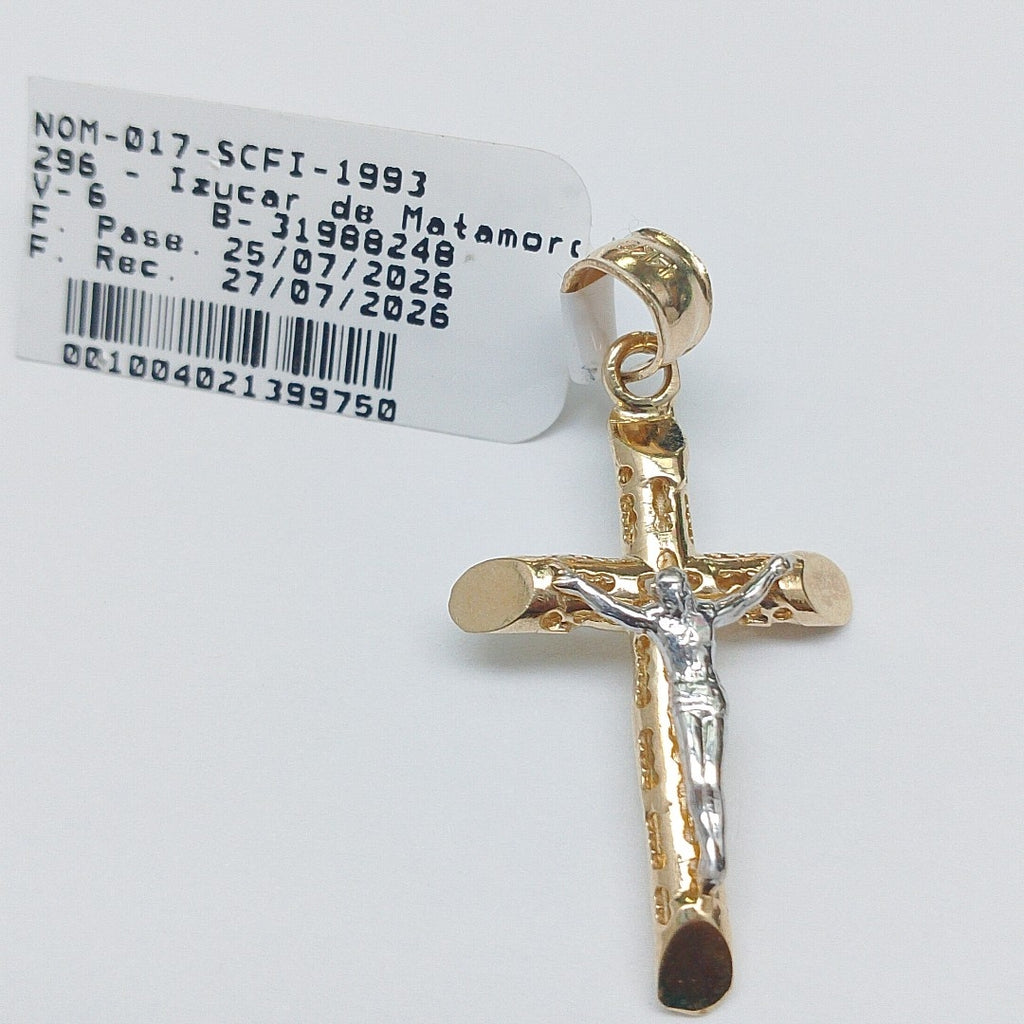 CRUCIFIJO ORO 14 K 2.7 GRMS (SEMINUEVO)