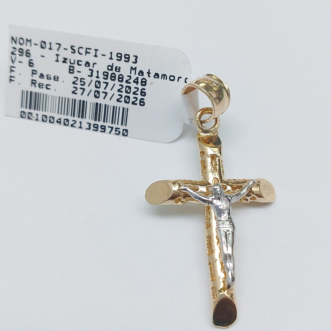 CRUCIFIJO ORO 14 K 2.7 GRMS (SEMINUEVO)