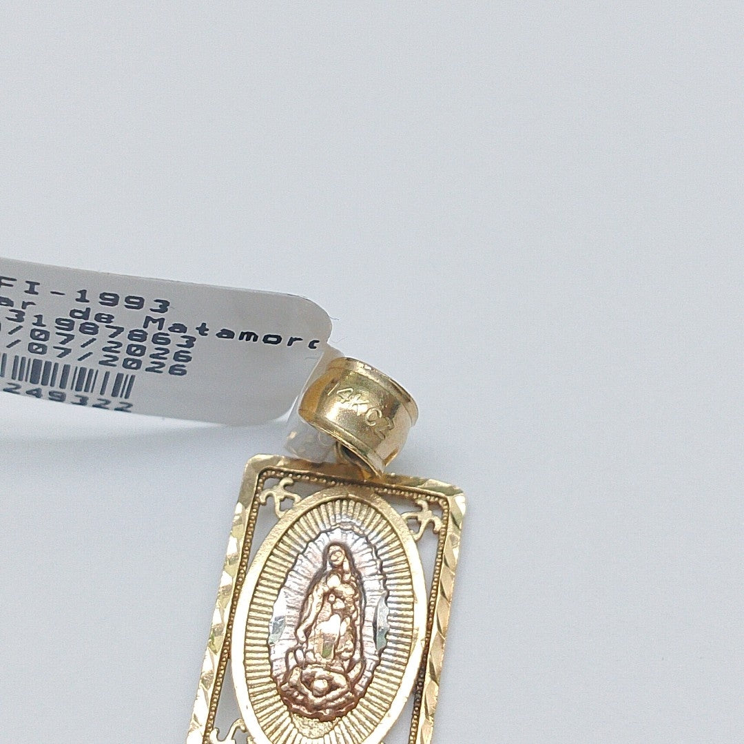 MEDALLA RELIGIOSA ORO 14 K 2.3 GRMS (SEMINUEVO)