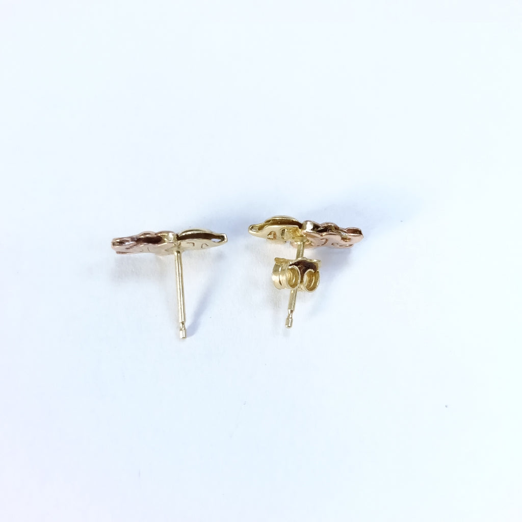 ARETES PAR ORO 10 K 1,30 GRMS (SEMINUEVO)