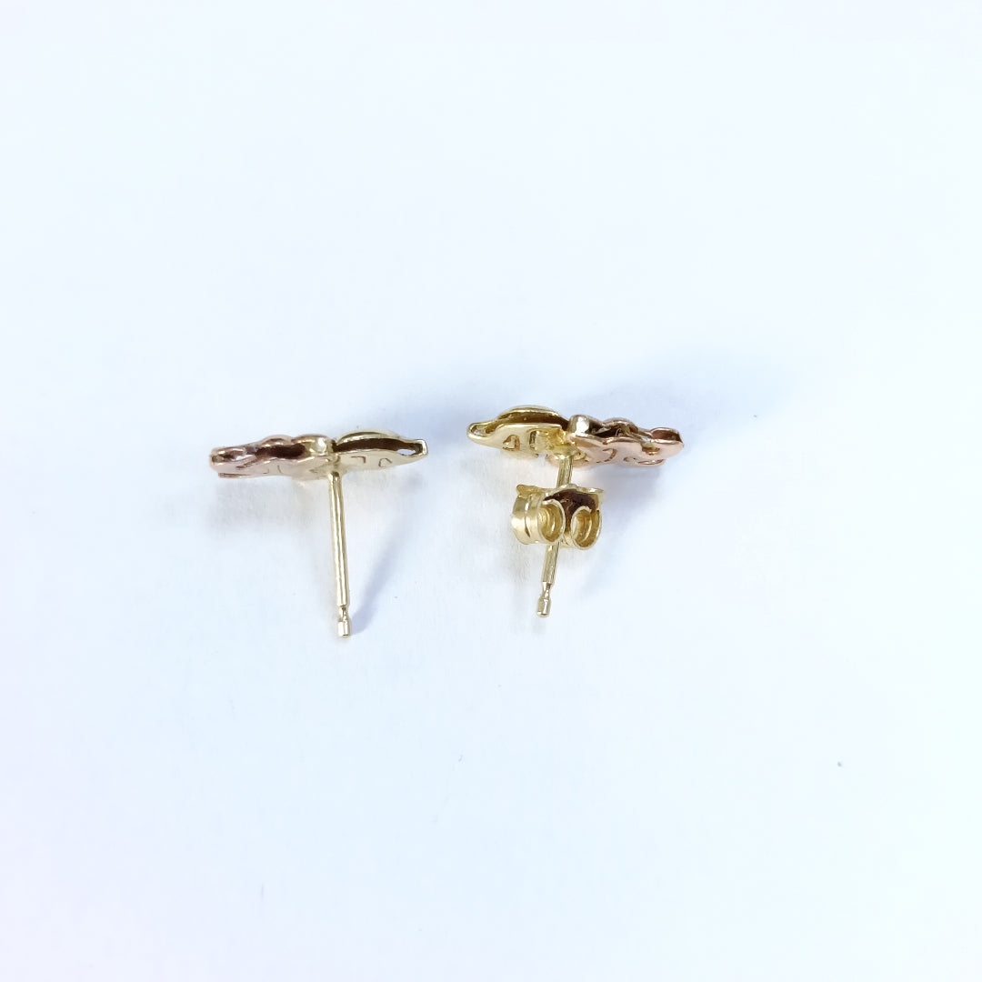 ARETES PAR ORO 10 K 1,30 GRMS (SEMINUEVO)