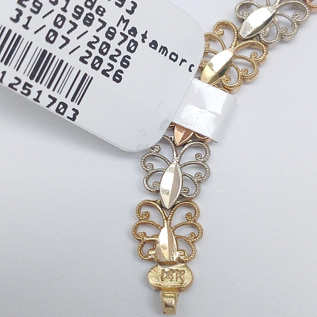 ESCLAVA ORO 14 K 8.6 GRMS (SEMINUEVO)
