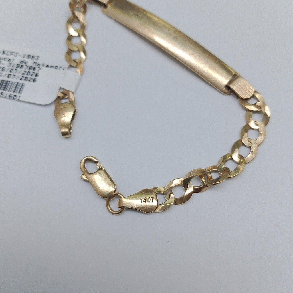 ESCLAVA ORO 14 K 6.9 GRMS (SEMINUEVO)
