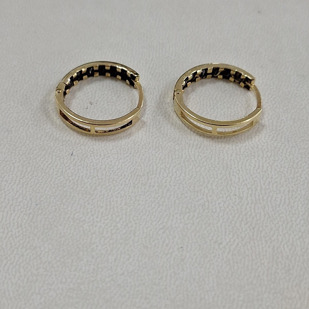 ARRACADAS PAR ORO 10 K 1.8 GRMS (SEMINUEVO)