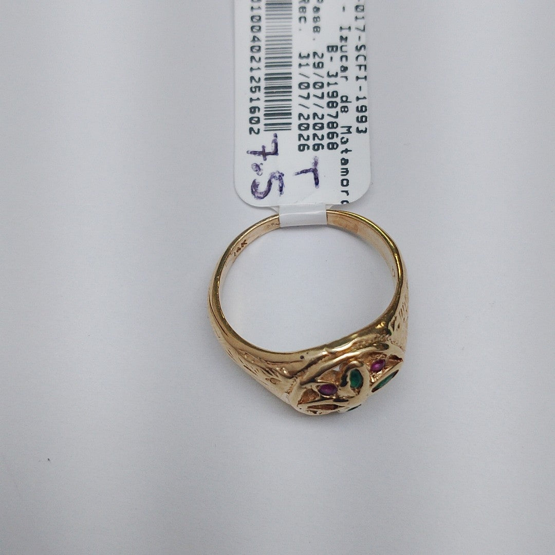 ANILLITO ORO 14 K 5.3 GRMS (SEMINUEVO)