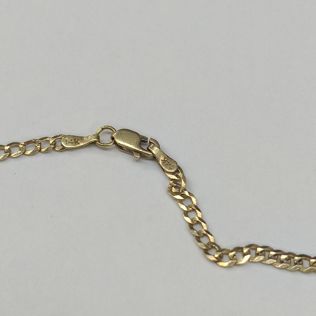 CADENA ORO 14 K 4.9 GRMS (SEMINUEVO)