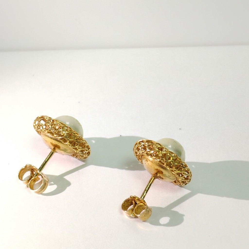 ARETES PAR ORO 14 K 2.8 GRMS (SEMINUEVO)