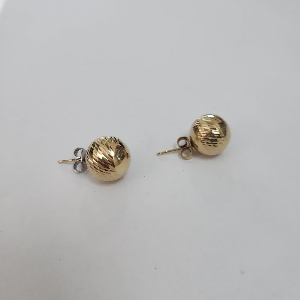 BROQUELES PAR ORO 14 K 2,80 GRMS (SEMINUEVO)