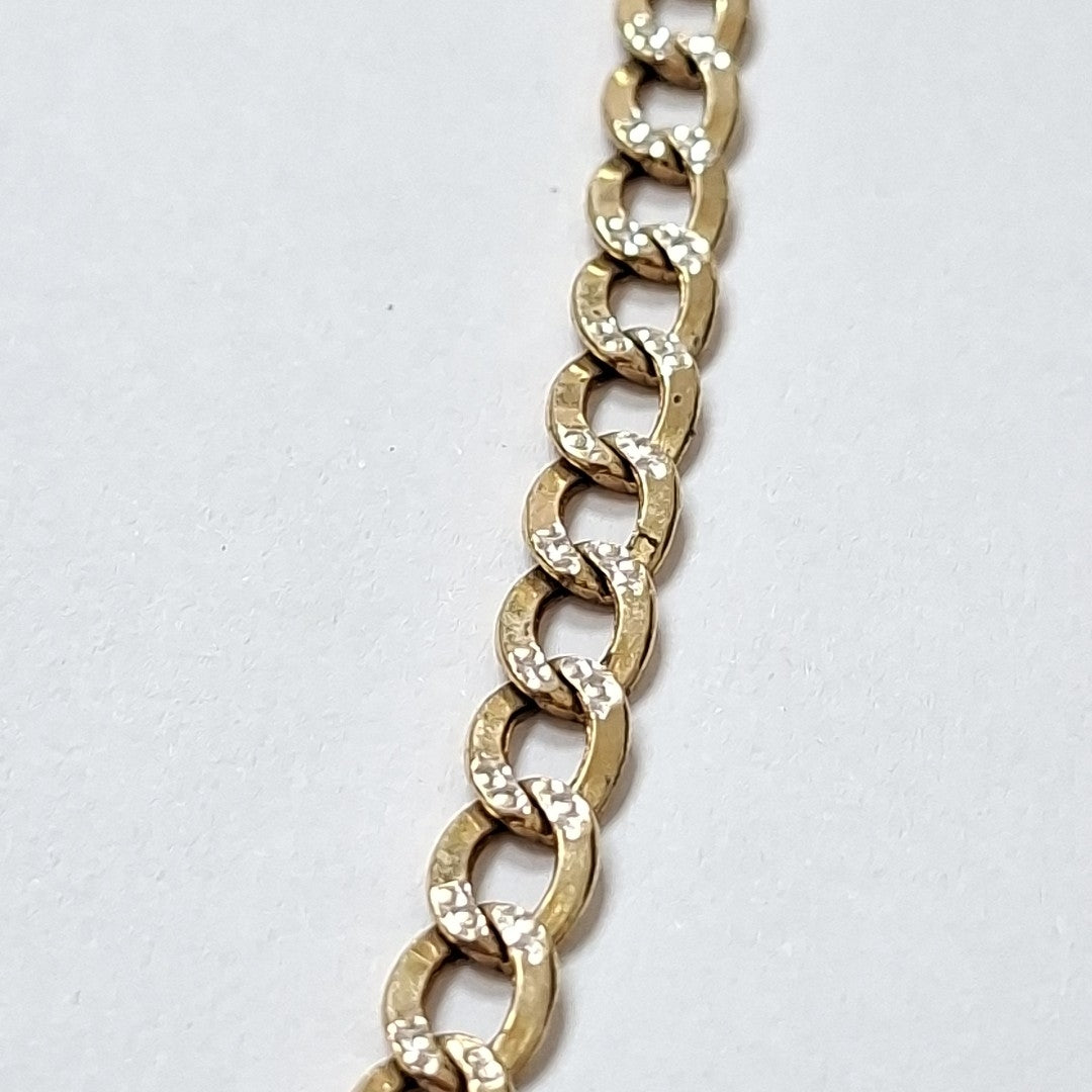 CADENA ORO, RODIADO 10 K 10.1 GRMS (SEMINUEVO)