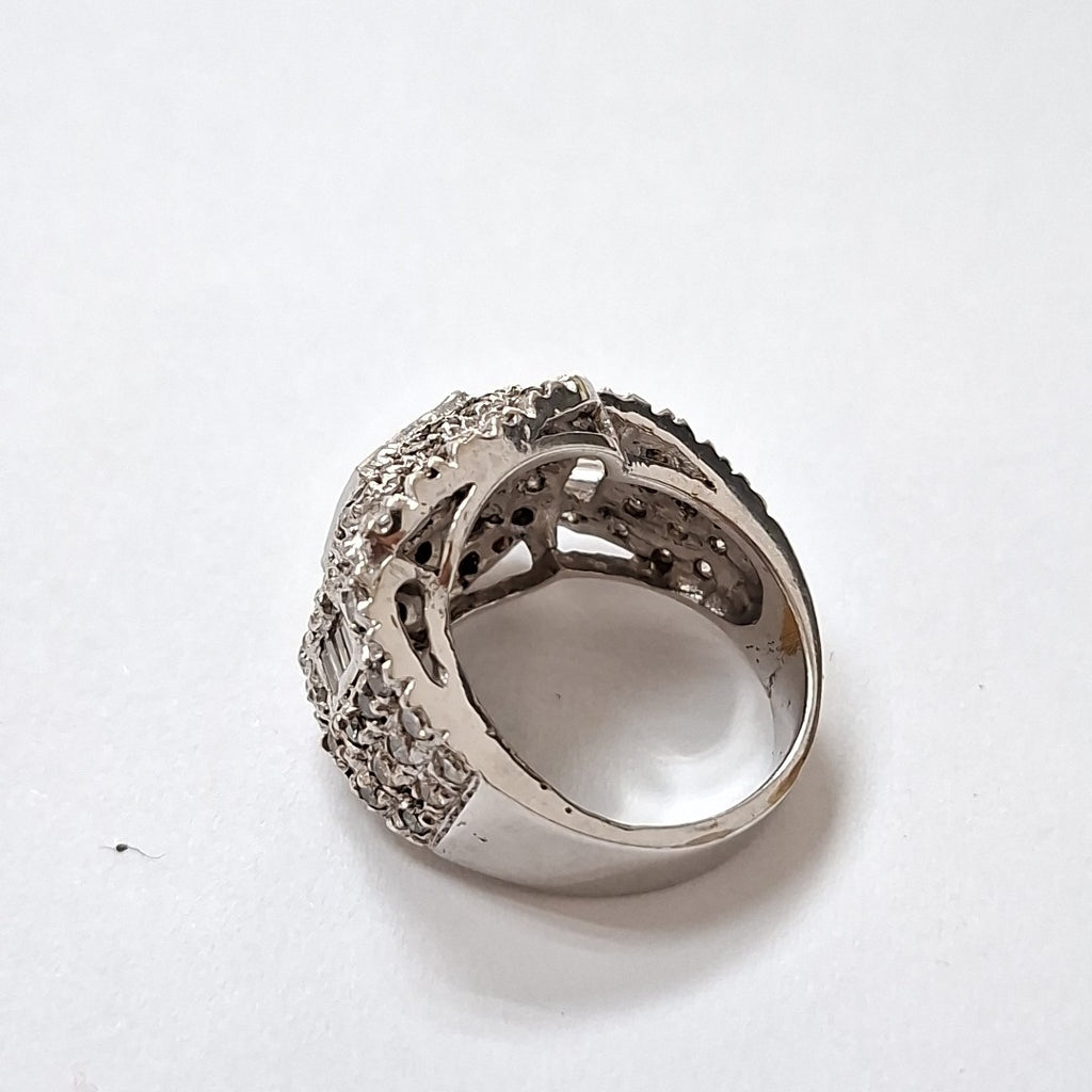 ANILLITO ORO BLANCO 14 K 11.6 GRMS (SEMINUEVO)