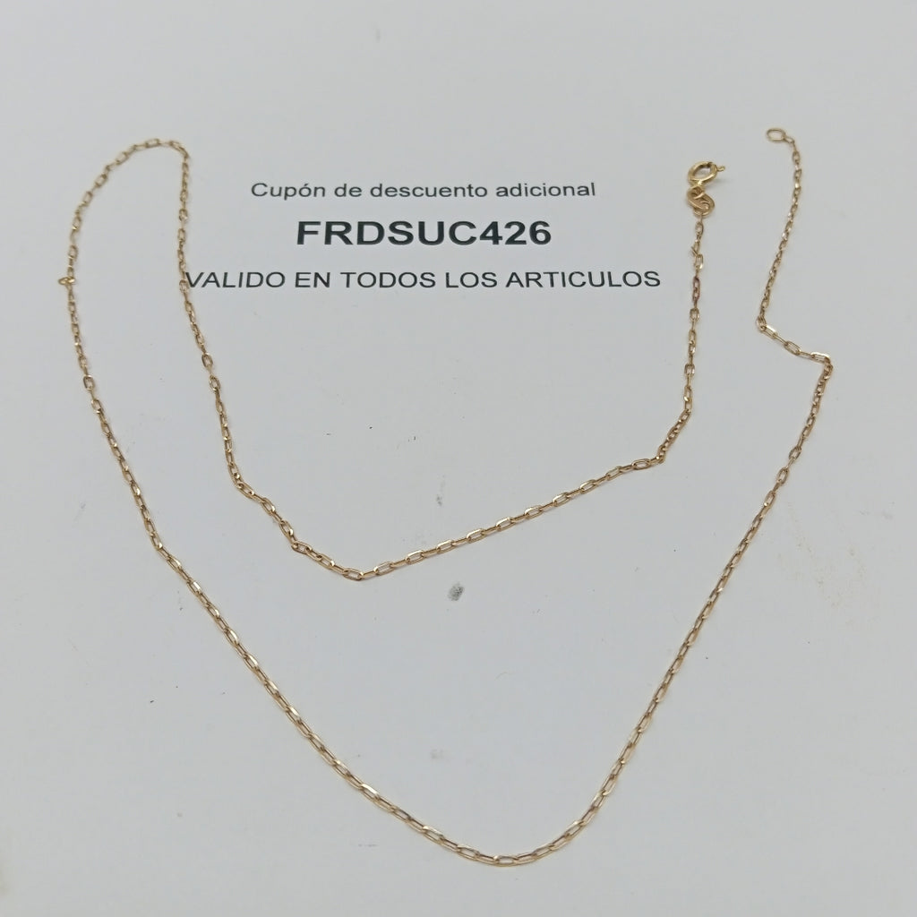 CADENA ORO 14 K 1.7 GRMS (SEMINUEVO)