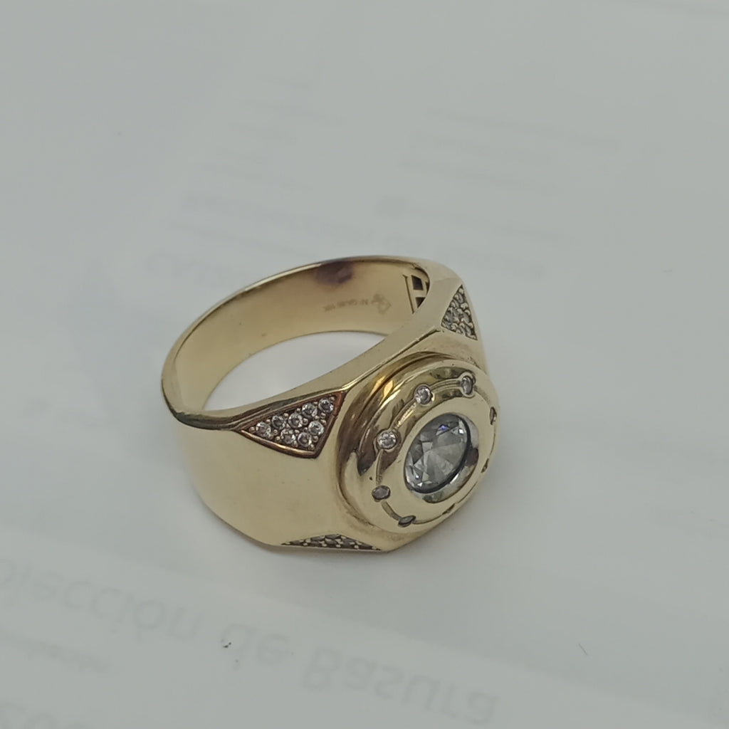 ANILLO ORO 10 K 8.6 GRMS (SEMINUEVO)