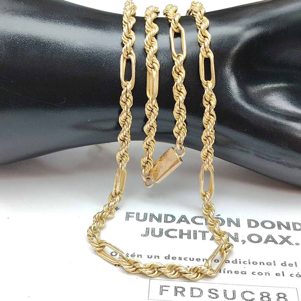 CADENA ORO 14 K 47.1 GRMS (SEMINUEVO)