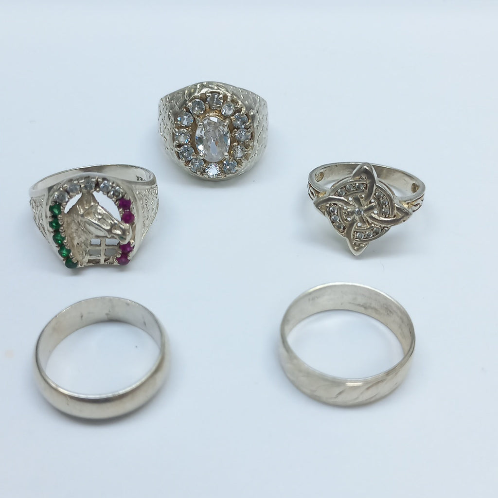 ANILLITO, DIJE PLATA 23.8 GRMS (SEMINUEVO)