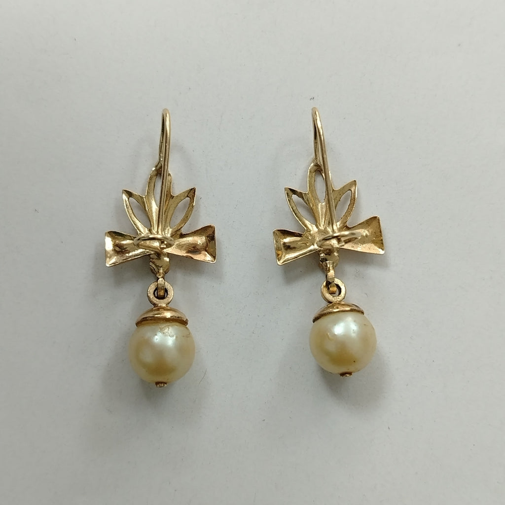 ARETES PAR ORO 8 K 3,40 GRMS (SEMINUEVO)
